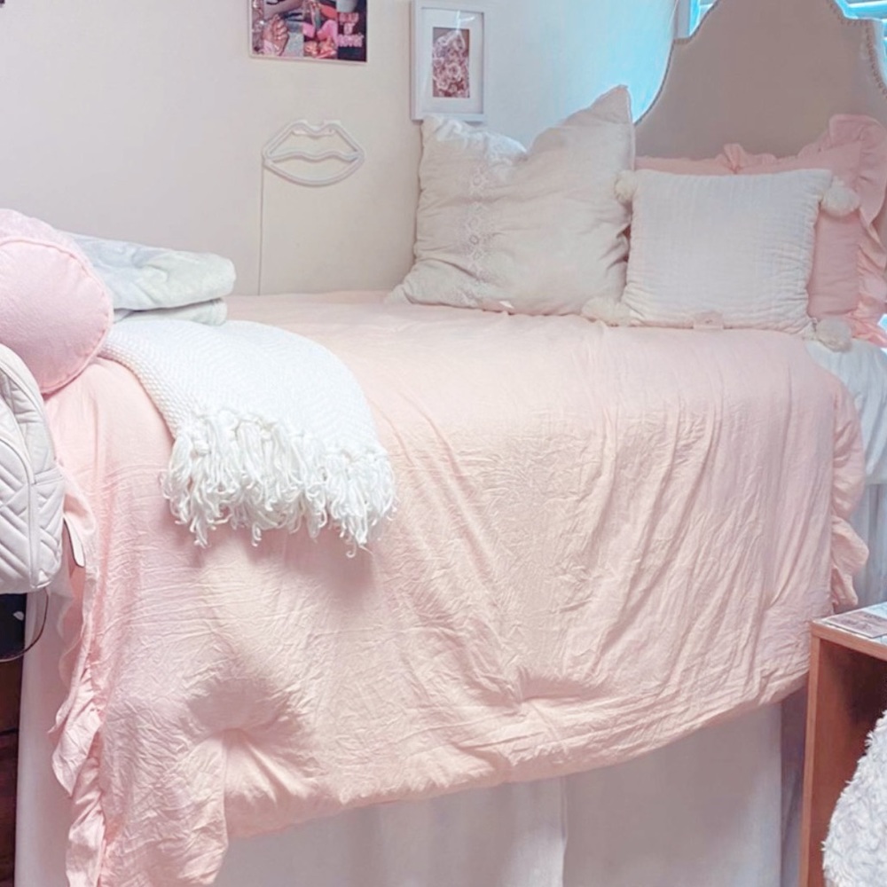 step stool & bedding